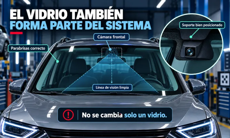 EL VIDRIO TAMBIÉN FORMA PARTE DEL SISTEMA