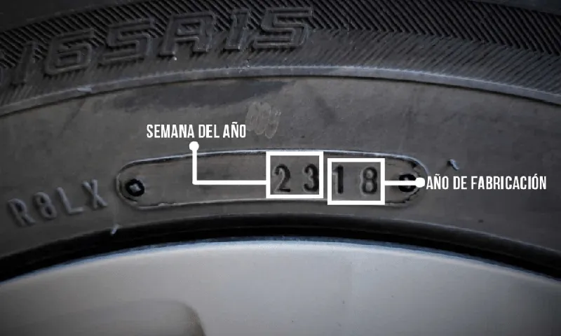 TRAZABILIDAD Y FECHA DE FABRICACIÓN DE NEUMÁTICOS